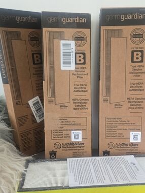 True HEPA Replacement Filter Size B - White (GENUINE) (3 FOR $30) 1 Unboxed Free